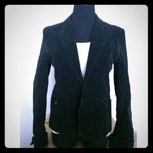 Vintage Kathy Davis black corduroy blazer